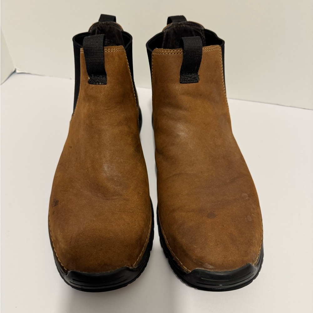 Timberland Men’s Leather Chukka Boot Pull on Waterproof Size 13M Espresso